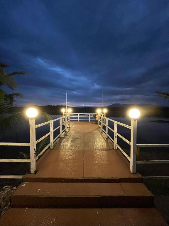 River pier at Riverbells Resort